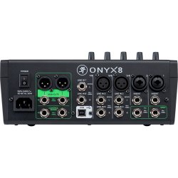 Mackie Onyx8 8-Channel Premium Analog USB Mixer